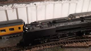 jt mega steam smoke test on UP fef-3