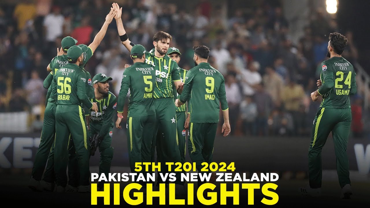 Full Highlights | Pakistan vs New Zealand | 5th T20I 2024 | PCB | M2E2A