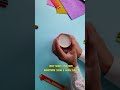 🕒 Diy Wrist Watch Craft For Kids #shorts #papercraftforkids