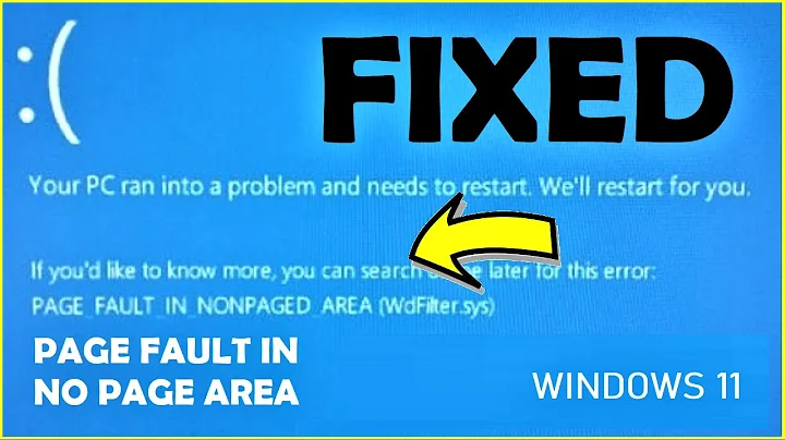 How to Fix Fault in Nonpaged Area Windows 11 [ See Pinned Comment ]