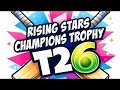 Rising Stars Champions Trophy 2026 🏆 Day 3 mens qualifiers