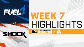 Dallas Fuel VS San Francisco Shock - Overwatch League 2021 Highlights | Week 7 Day 3