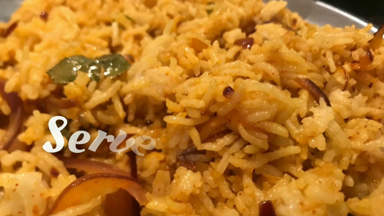MUSTARD rice from Leftover rice - YouTube