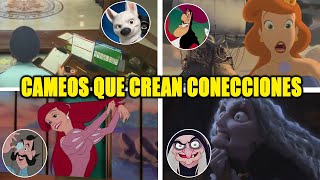 15 CAMEOS que Crean CONECCIONES Entre Las Peliculas de DISNEY