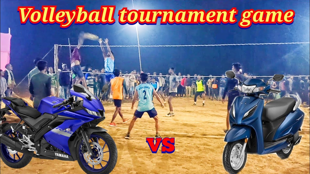 Volleyball tournament final khela R15 vs scooty volleyball game new