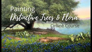 Learn to paint trees and flora