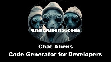 Chat Aliens | Code Generator for Developers | Streamline Your Coding Process with AI Code Generators