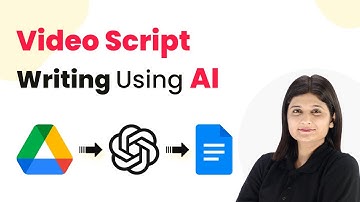 How to Automate Video Script Writing Using AI