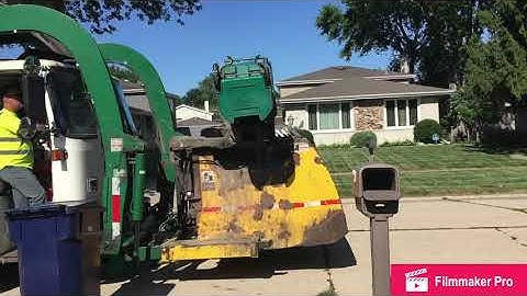 McNeilus front loader with Curotto Can