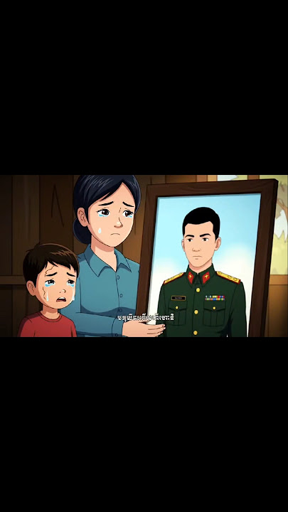 Wife and children cry for their husbands because Thailand has not yet released Cambodian soldiers.🥹🥹