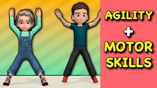 agility motor skills boost kids 20 min fun workout
