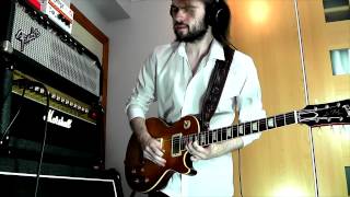 Video thumbnail of "Blues in the Velvet Room Guitar Cover"