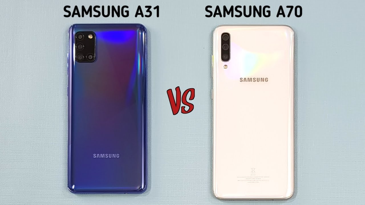 Samsung A31 vs Samsung A70 Speed Test. 