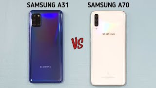 Samsung A31 vs Samsung A70 Speed Test & Camera Test