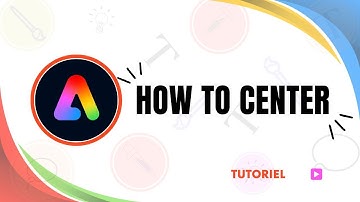 How to center text in adobe express
