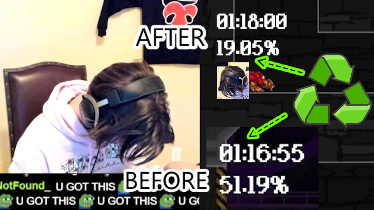 xQc Reach 50 Percent in Jump King but Everyone know what happen next