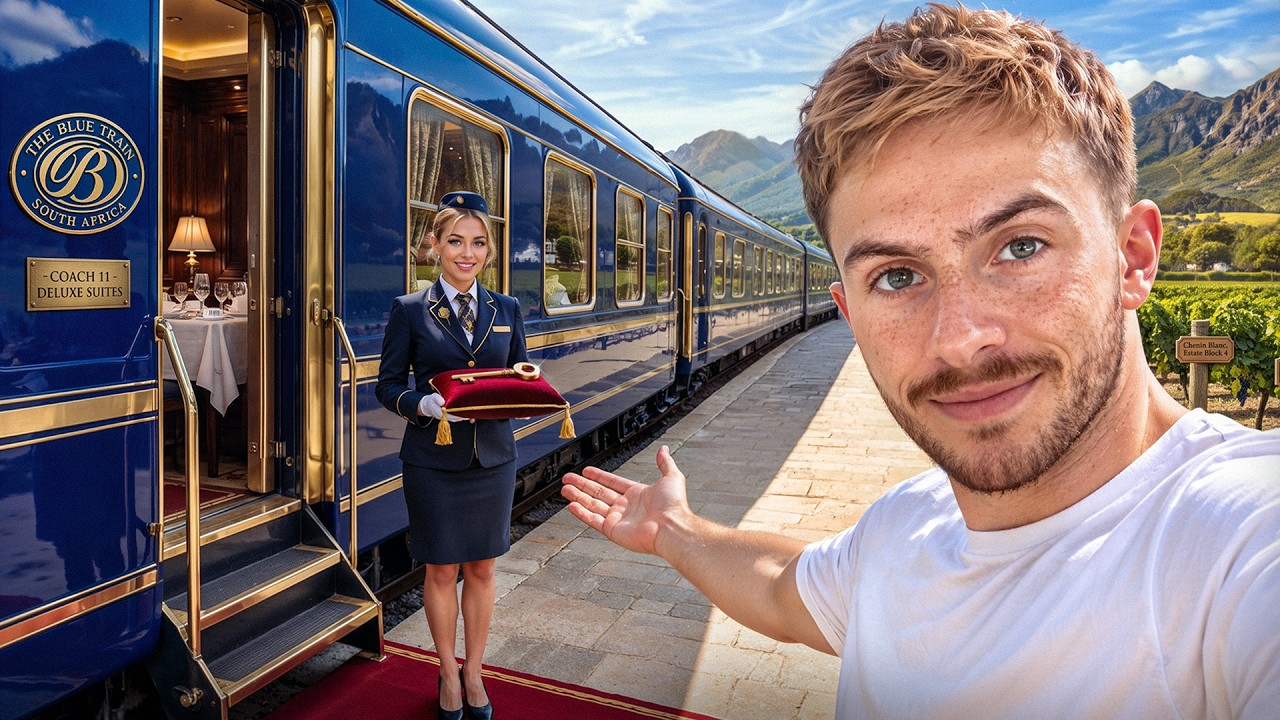 J’AI TESTÉ LE TRAIN LE PLUS LUXUEUX DU MONDE !