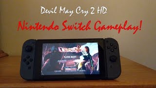Devil May Cry 2 HD - Nintendo Switch - Handheld Gameplay! [4K]