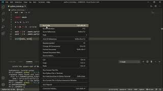 Python Example Programs - #3 Quadratic Equations