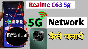 Realme c63 5g network setting,Realme c63 me 5g network kaise laye, Realme c63 5g setting kaise kare