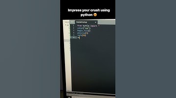 Make heart using python  #shorts #python #python programming #computers #tricks #computertricks