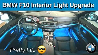 Let There Be LIGHT!  BMW F10 Interior Light Upgrade | BOND Garage