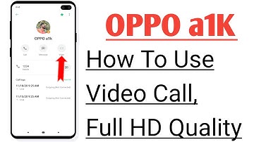 OPPO a1K Video Calling Feature Explain
