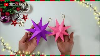 5 DIY Christmas Ornaments Decorative Ideas 2022 //#Nidhi_Pant #Christmas_Craft_2022