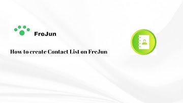 How to create contact list on FreJun