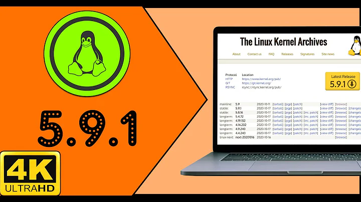 linux kernel 5.9.1 upgrade - how to update linux kernel to the latest version