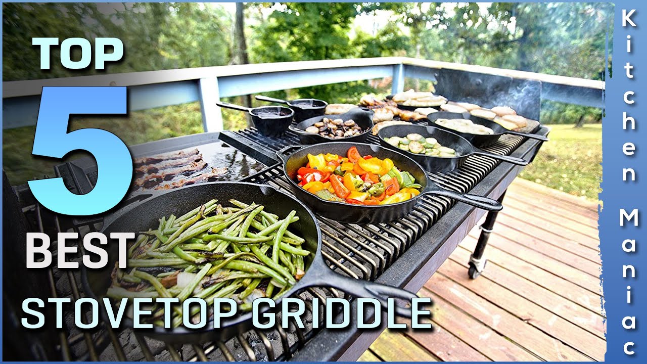 Top 5 Best Stovetop Griddle Review in 2023  for Cooking Pancakes, Eggs,  and Bacon 