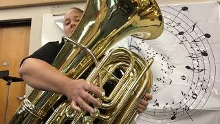 Tuba - Bb Concert Scale