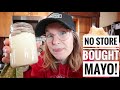 HOW TO Make Mayonnaise | Another Zero Waste Option
