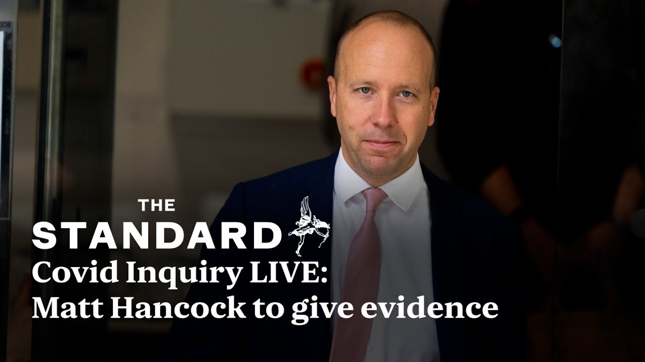 Covid Inquiry LIVE: Former health secretary Matt Hancock gives evidence