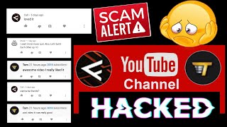 HACKED ! | Calls/Ted/Call/Tom/Logan/Larry Youtube comment | Scam on Youtube | Youtube channel hacked