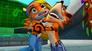 Crash of the Titans  - Crash Bandicoot vs Uka Uka & Nina Cortex | Gameplay 4K 60FPS