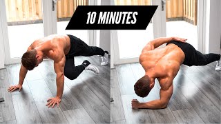 Intense 10 Minute PLANK WORKOUT! (Follow Along)