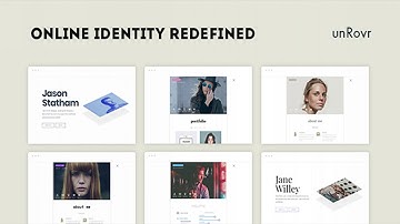 unRovr - Animated vCard & Resume & Portfolio Template for Your Online Resume | Themeforest Website