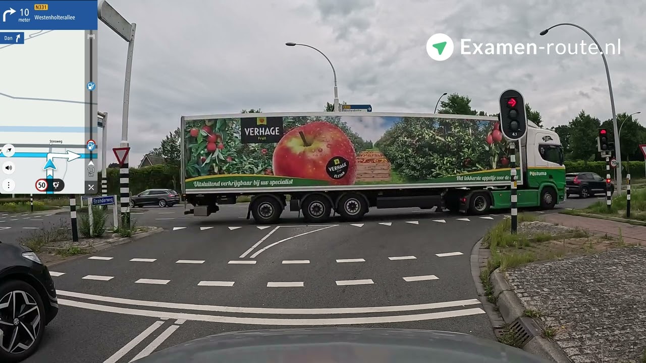 Diezerpoort Zwolle - CBR Examenroute