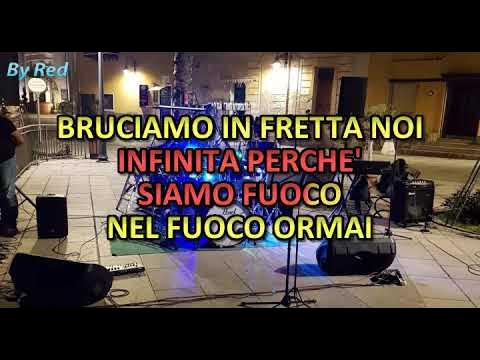 Eros Ramazzotti fuoco nel fuoco karaoke - YouTube