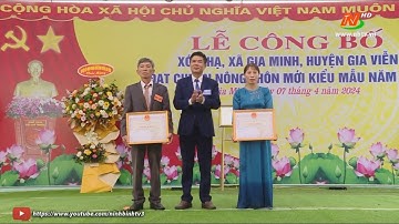 Xóm Hạ, xã Gia Minh đạt chuẩn nông thôn mới kiểu mẫu