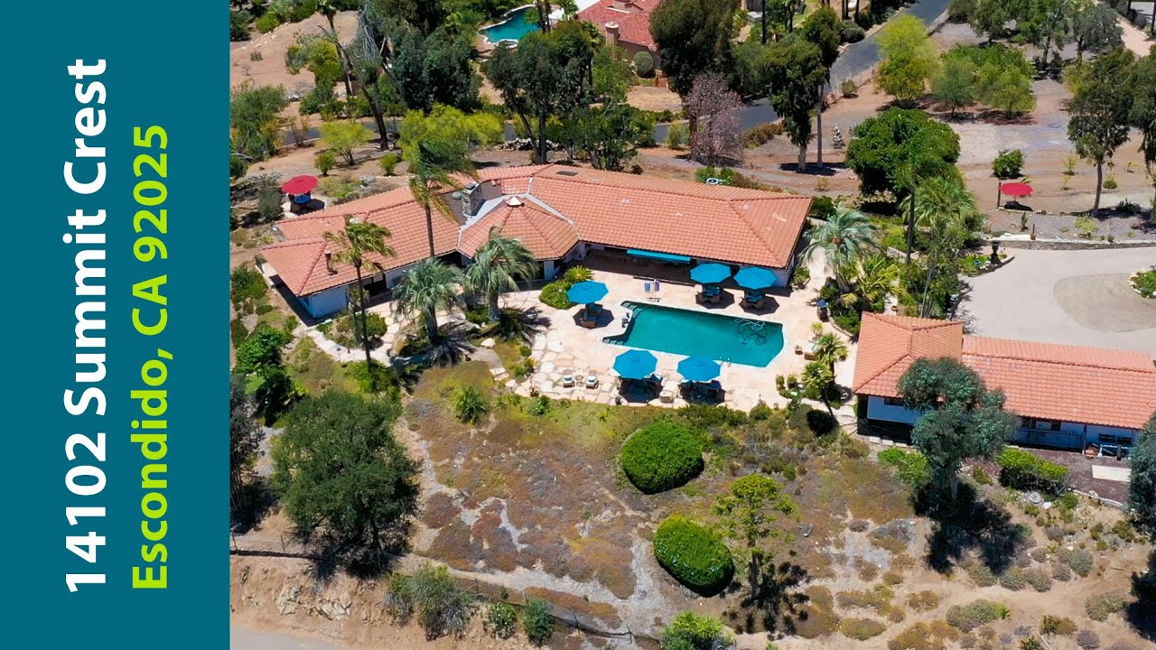 14102 Summit Crest, Escondido, CA 92025 Escondido Home for Sale YouTube