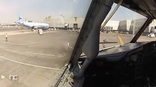 Llegada a Ciudad de México  Primer video en México con una GoPro en la Cabina (2012) Boeing 737