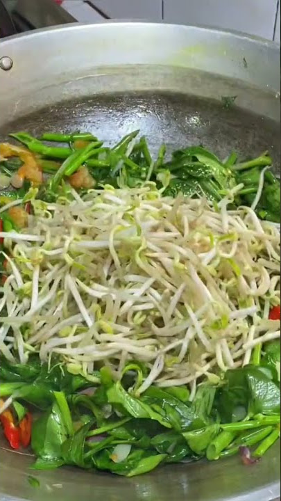 Tumis Kangkung Toge