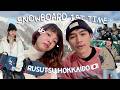 Vlog | เล่นสโนว์บอร์ดครั้งแรกที่รีสอร์ท Rusutsu, Hokkaido | Japan