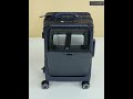 LUGGIT Executive Plus - Cabin Luggage - Navy#luggage #trolleybag #trolleyluggage #executive