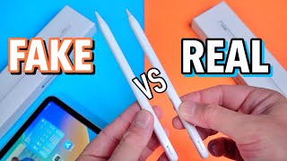 Fake Vs Real Apple Pencil 2 - Perfect Clone - Buyers Beware