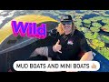 MUD BOATS and MINI BOATS in the swamps of Florida!