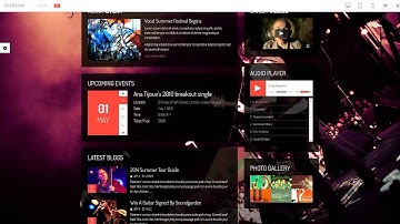 Vocal - Music Event WordPress Theme