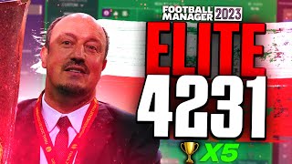 Benitez's ELITE 4231 FM23 Tactics! (x5) | Football Manager 2023 Tactics